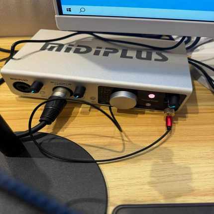 MiDiPLUS迷笛STUDIO2OTG声卡，九成新以--议价商品