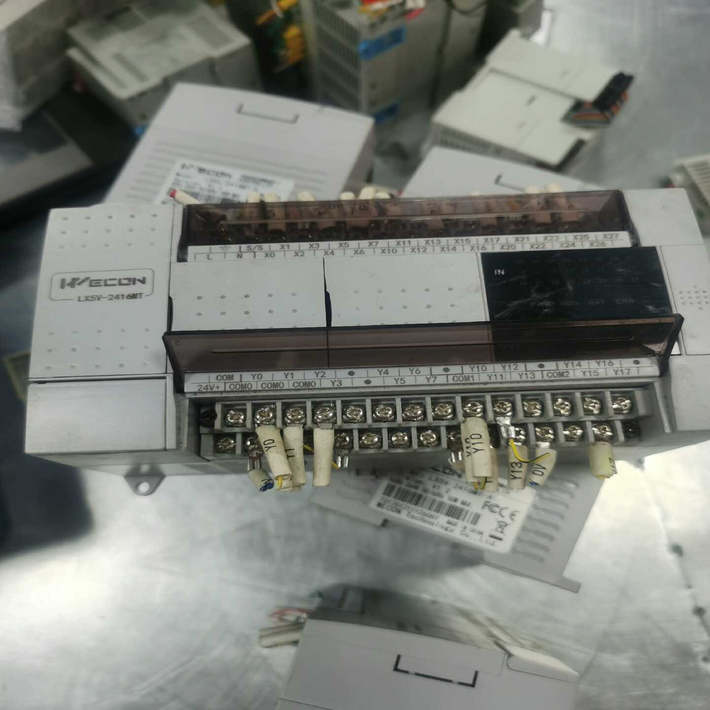 维控PLC主机LX5V-2416MT-A，原装拆机，功能正常--议价商品