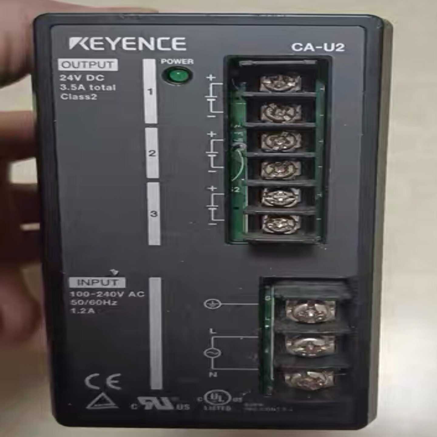 CA-U2 (24V DC 3.5A)   基恩士直流电源，[浩蓉商户]