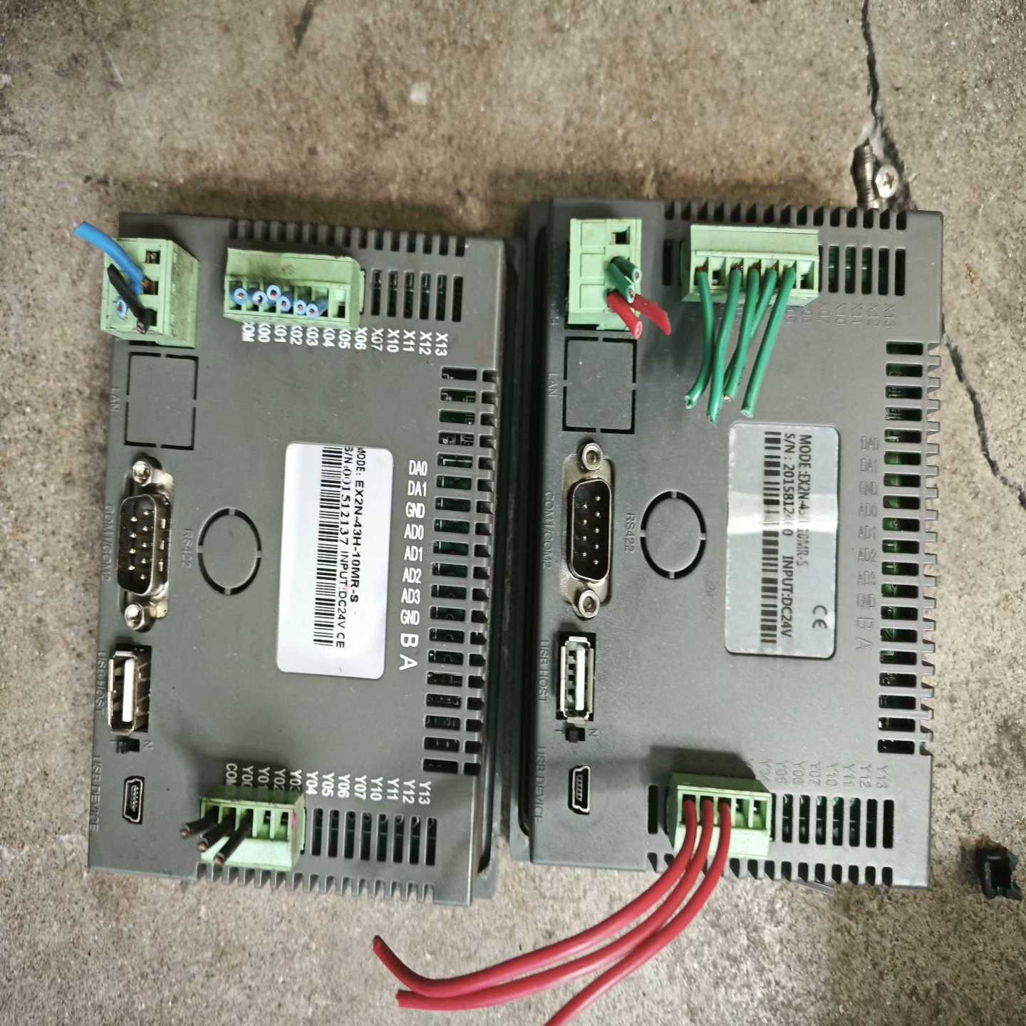 顾美4.3寸触摸屏PLC一体机EX2N-43H-10MR-S-询价客服