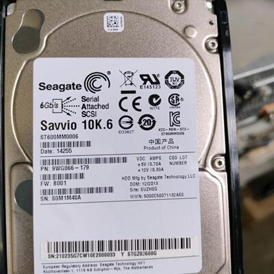 0235G7CW  600GB 10K 25 SAS 硬盘 HDP3500 G3