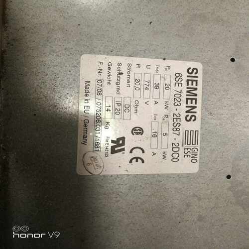 询价6SEE7023-2EA87-2DC0，功能正常