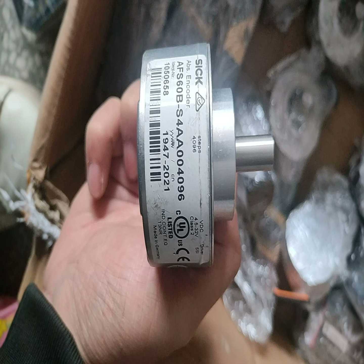 西克编码器AFS60B-S4AA004096，设备拆机成色很--议价商品