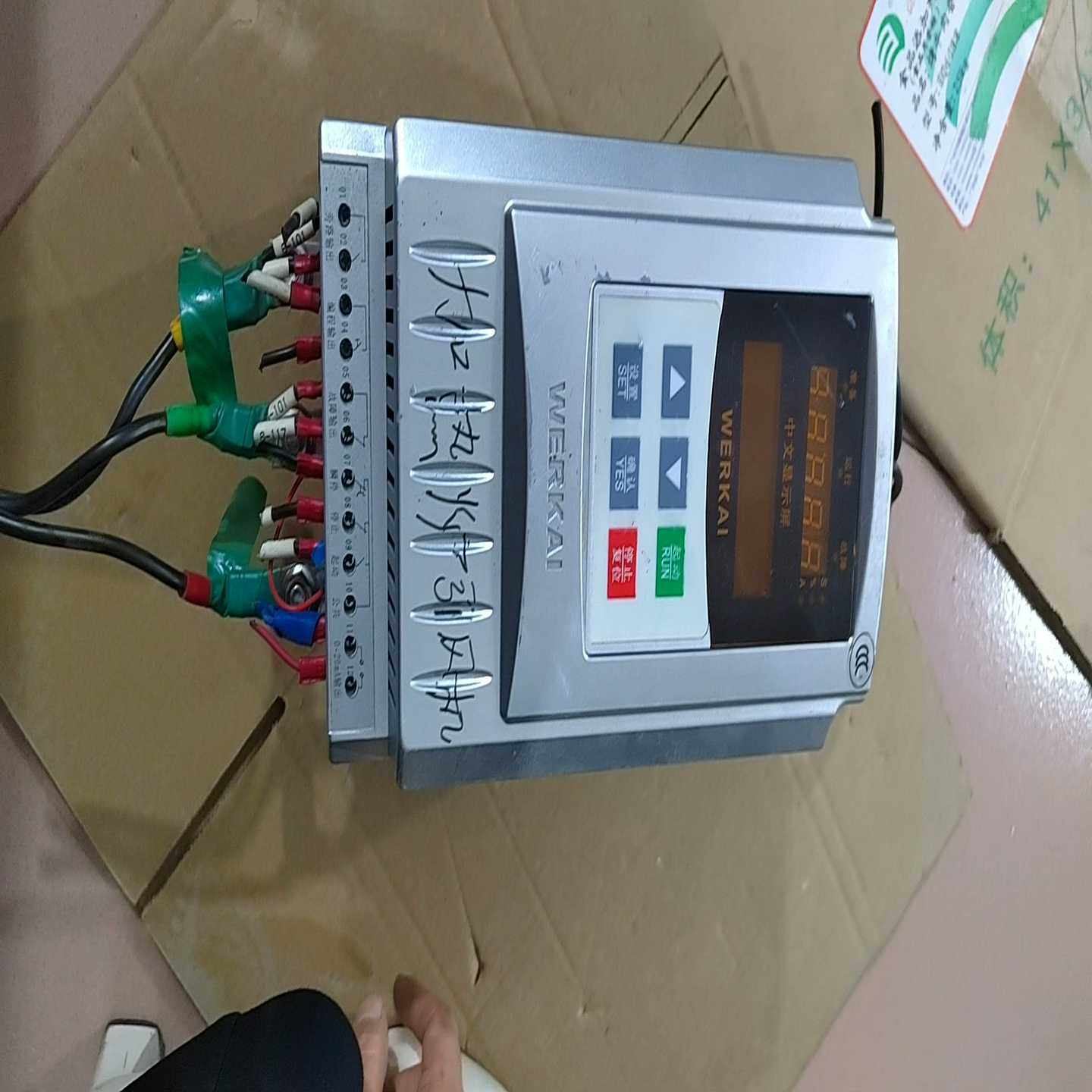 【议价】威尔凯电机软起动器15KW。的功能正常成色如图。有的适用