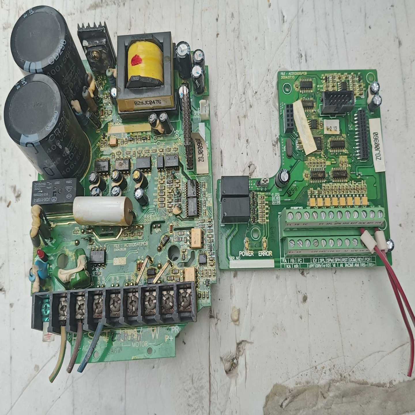 【议价】HLPM01D543C海利普380V1.5KW变频器主板适用