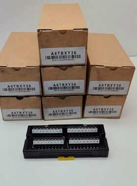 三菱A6TBXY36连接器/端子台转换模块，全新原装正品，带--议价商