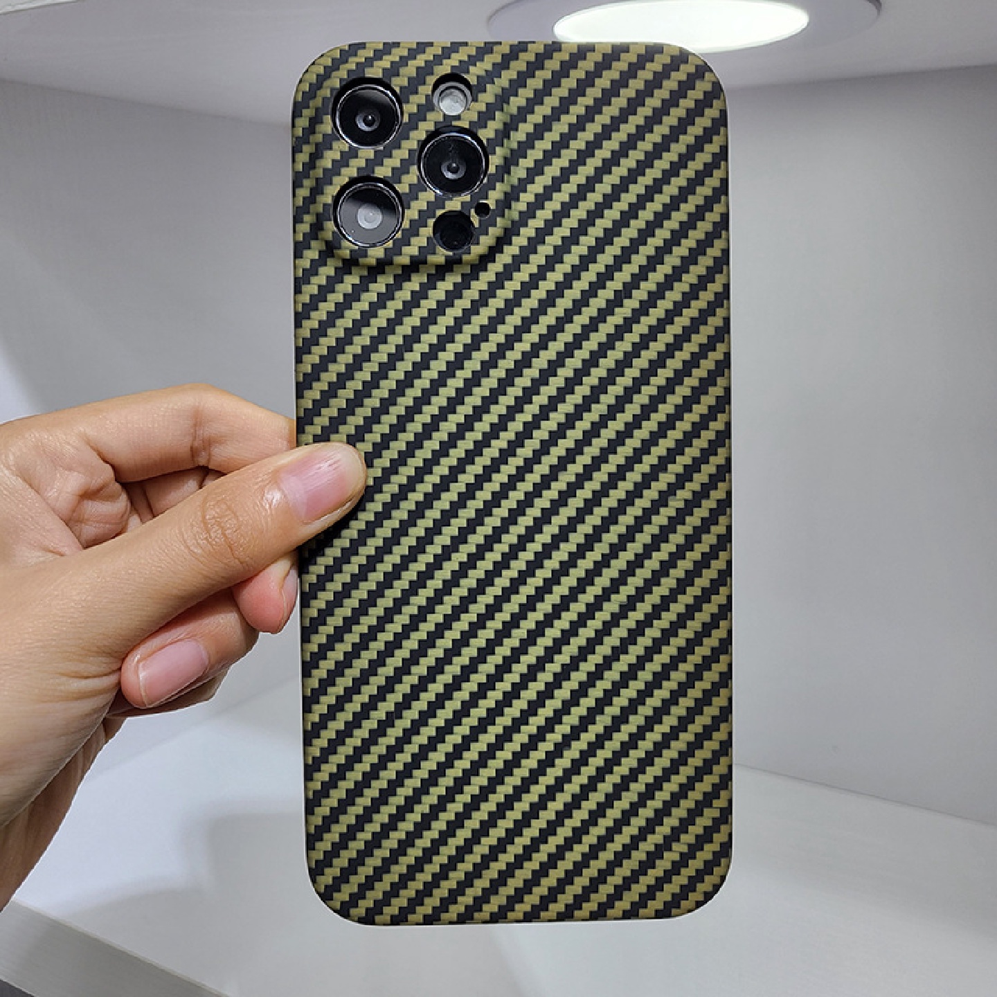 适用苹果12Promax保护套真芳纶纤维iphone12手机壳12mini12系列