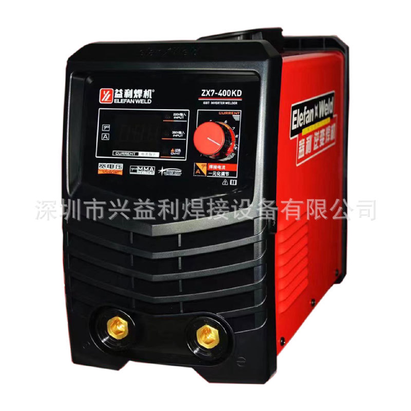 益利焊机电焊机315KD宽电压ZX7-400KD小机身大功率家用工业用携带