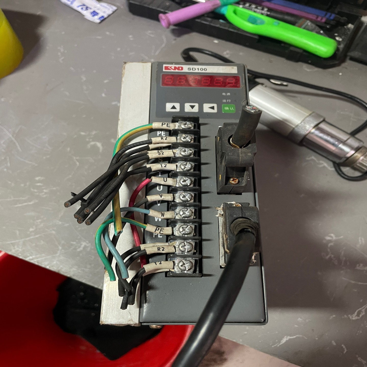 凯恩帝伺服驱动器SD100B一台成色实图功能正常需询价