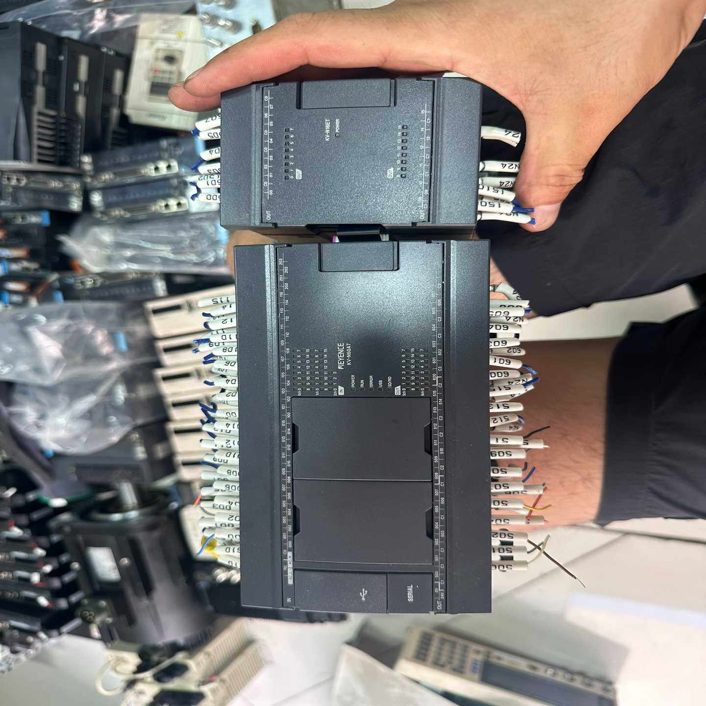 基恩士KEYENCEKV-N60AT带模块KV-N16E--议价商品