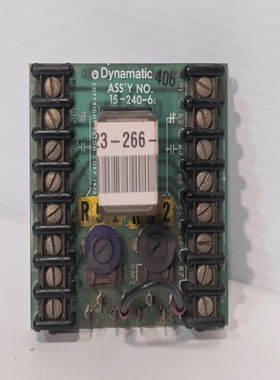 Dynamatic70-47-130AssemblyNo.15-240-6RelayCircuitBoar