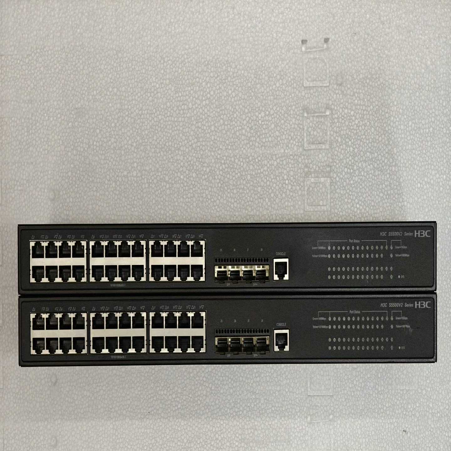 询价~H3C S5500V2-28C-EI 24口千兆电＋8口千兆