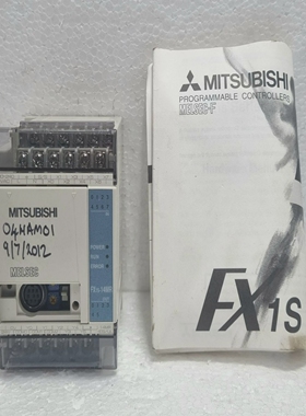 三菱MelsecFX1s-14MR-ES/UL数字输入和输单元模块