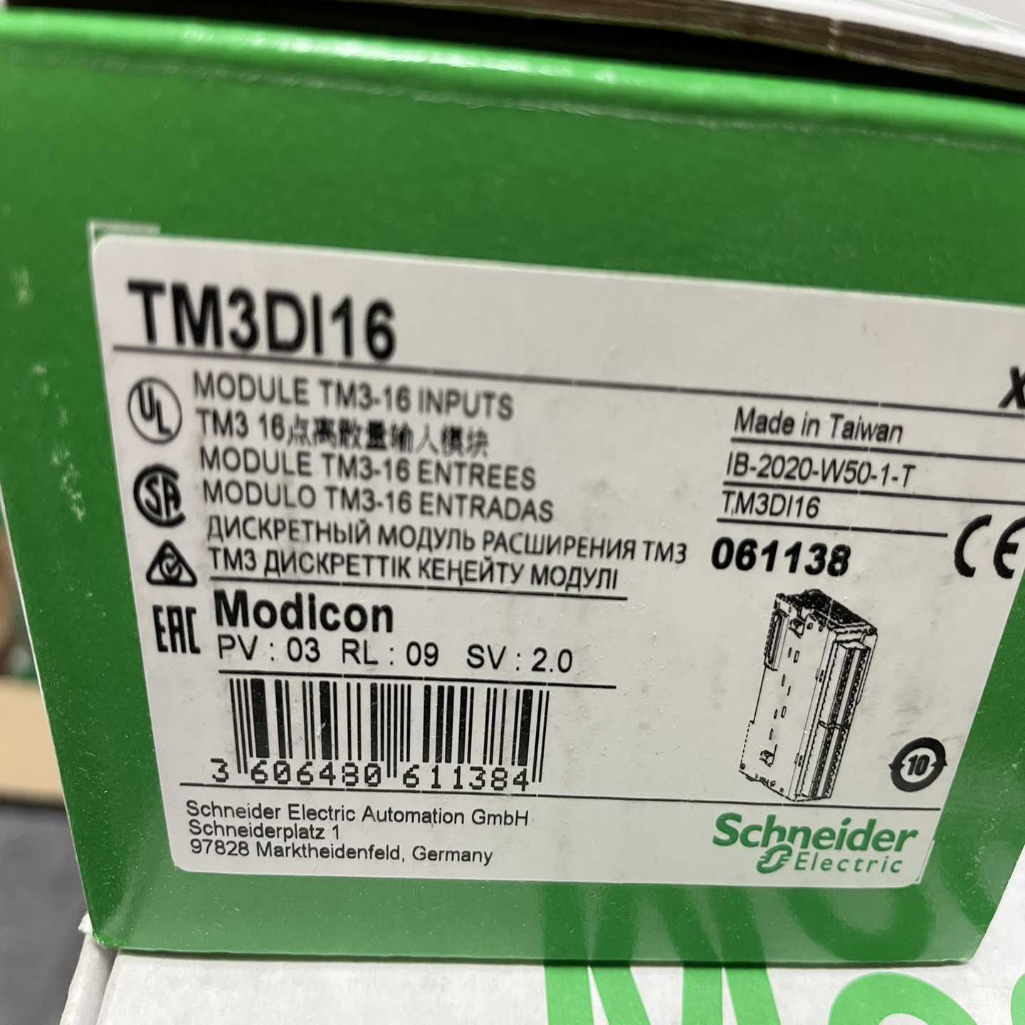 施耐德TM3DI16全新原装~议价