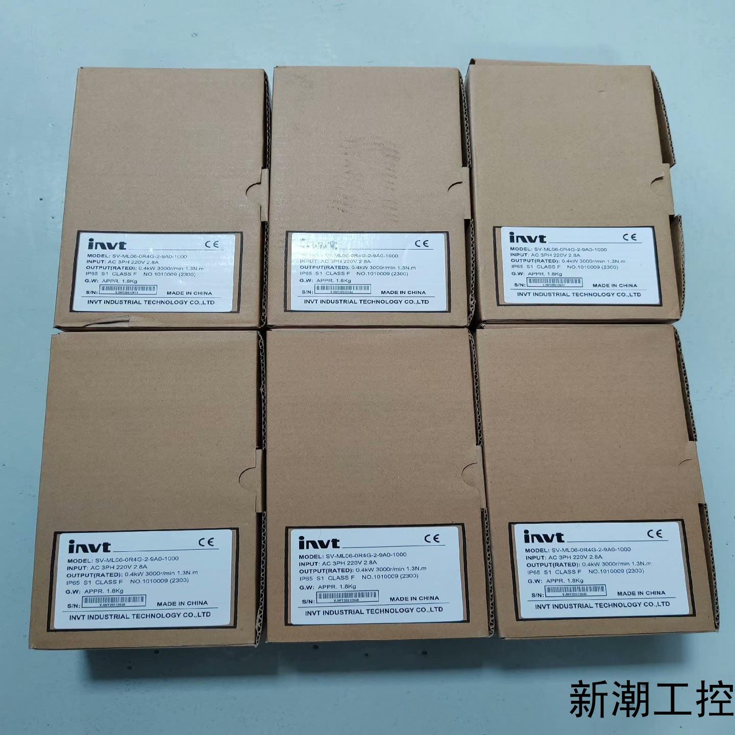 SV-ML06-0R4G-2-9A0-1000英威腾伺服电议价商品