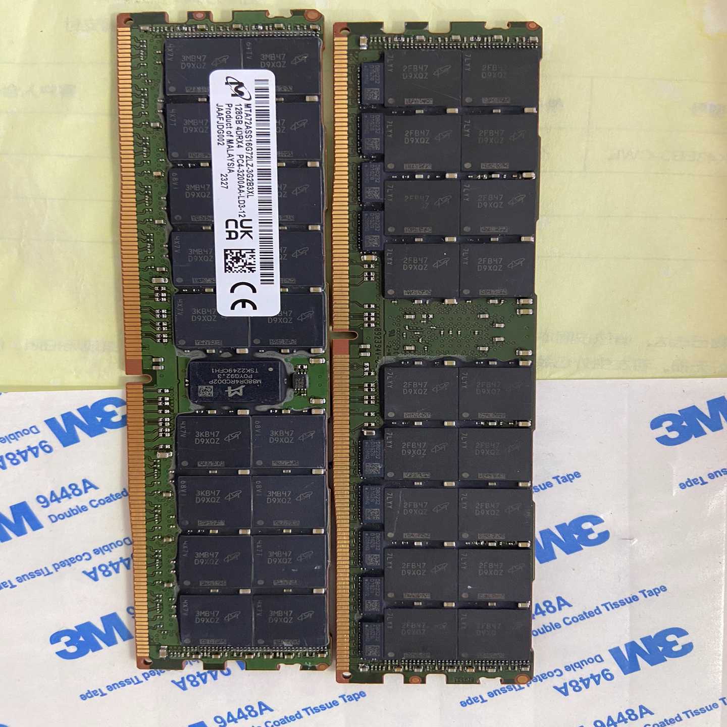 议价镁光128G4DRx43200LR服务器内存条F现货/维修