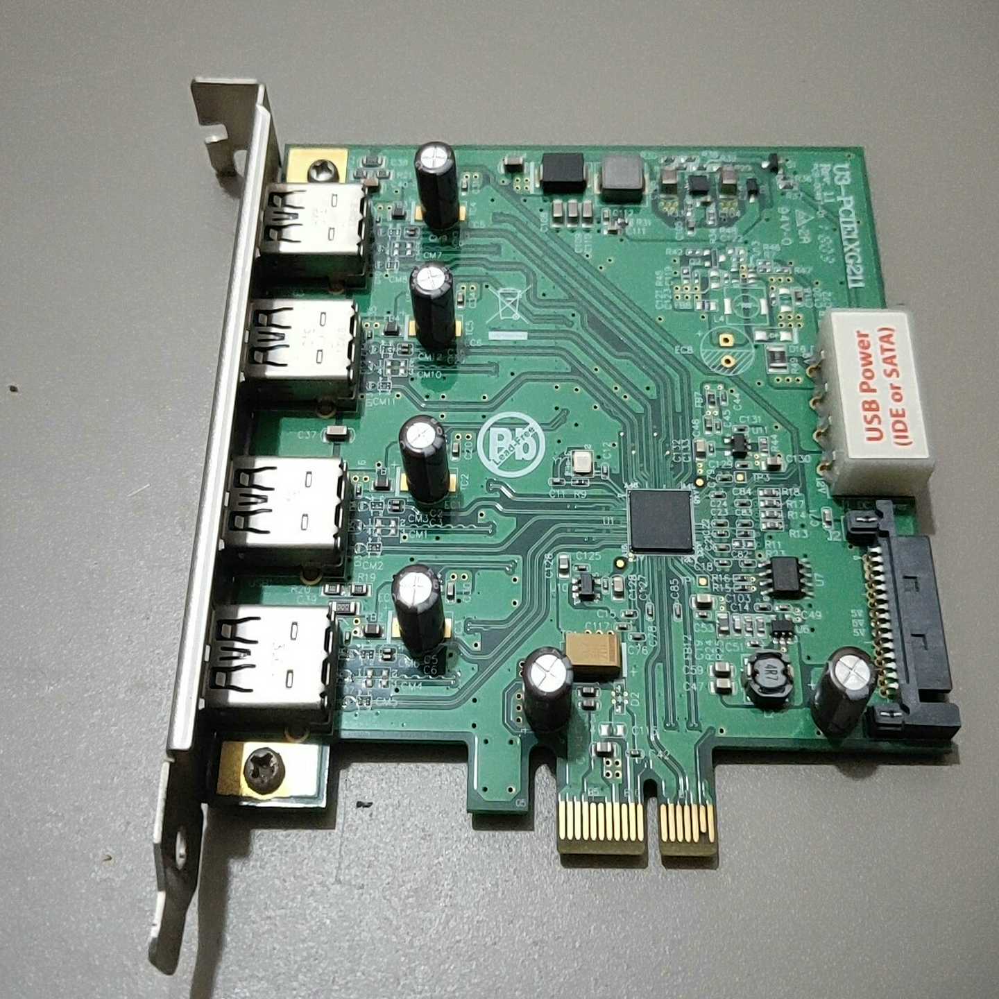 议价[1]台湾映奥IOI图像采集卡U3-PCIE1XG211扩展
