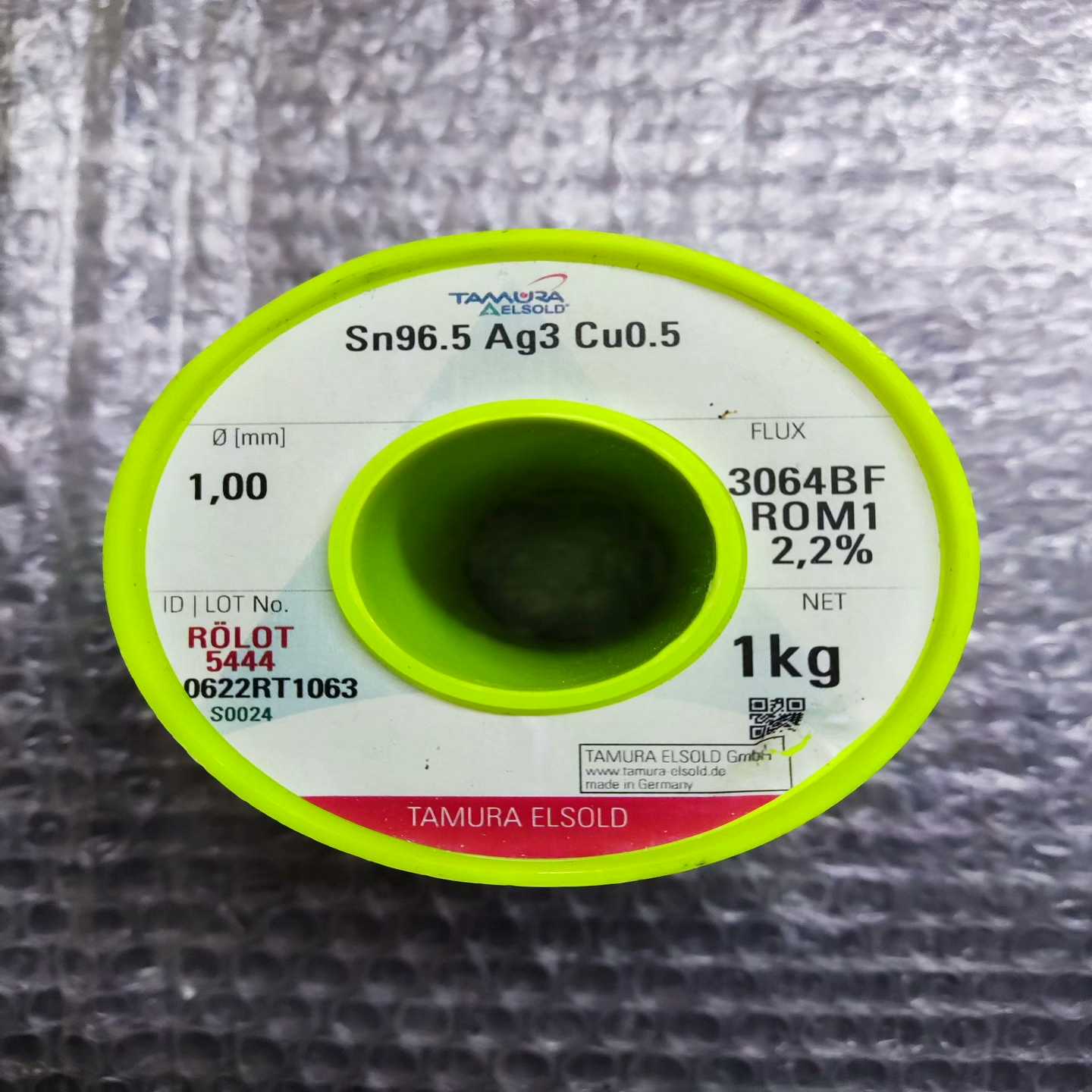 询价~德国   TAMURA ELSOLD 无铅含银 焊锡