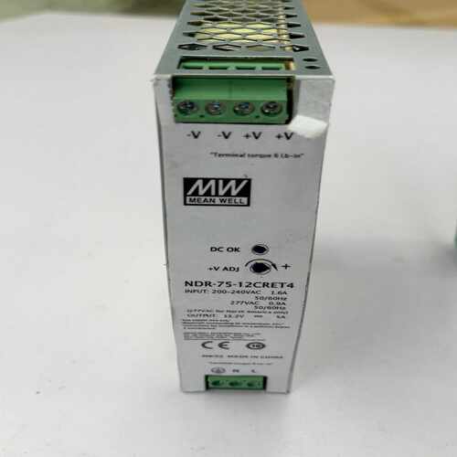 台湾明纬开关电源NDR-75-12CRET4导轨式冗余功能备~询价