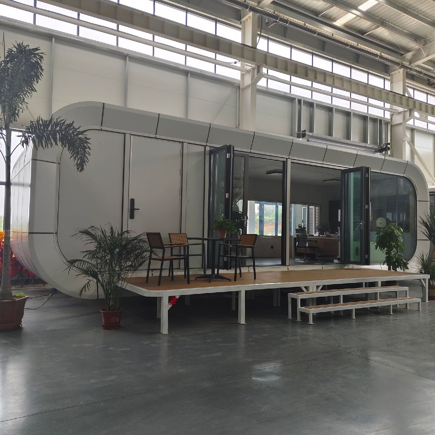 苹果仓特色民宿景区网红售货亭咖啡屋个性设计户外活动房屋太空舱