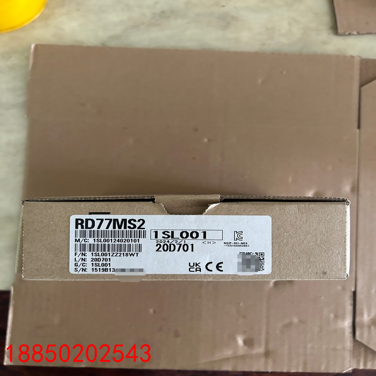 【请询价】三菱RD77MS2全新原装未拆封两码一致实物拍摄