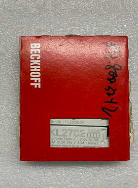 倍福可编程控制器模块，型号KL2702，实物图，不是实价，实-议价