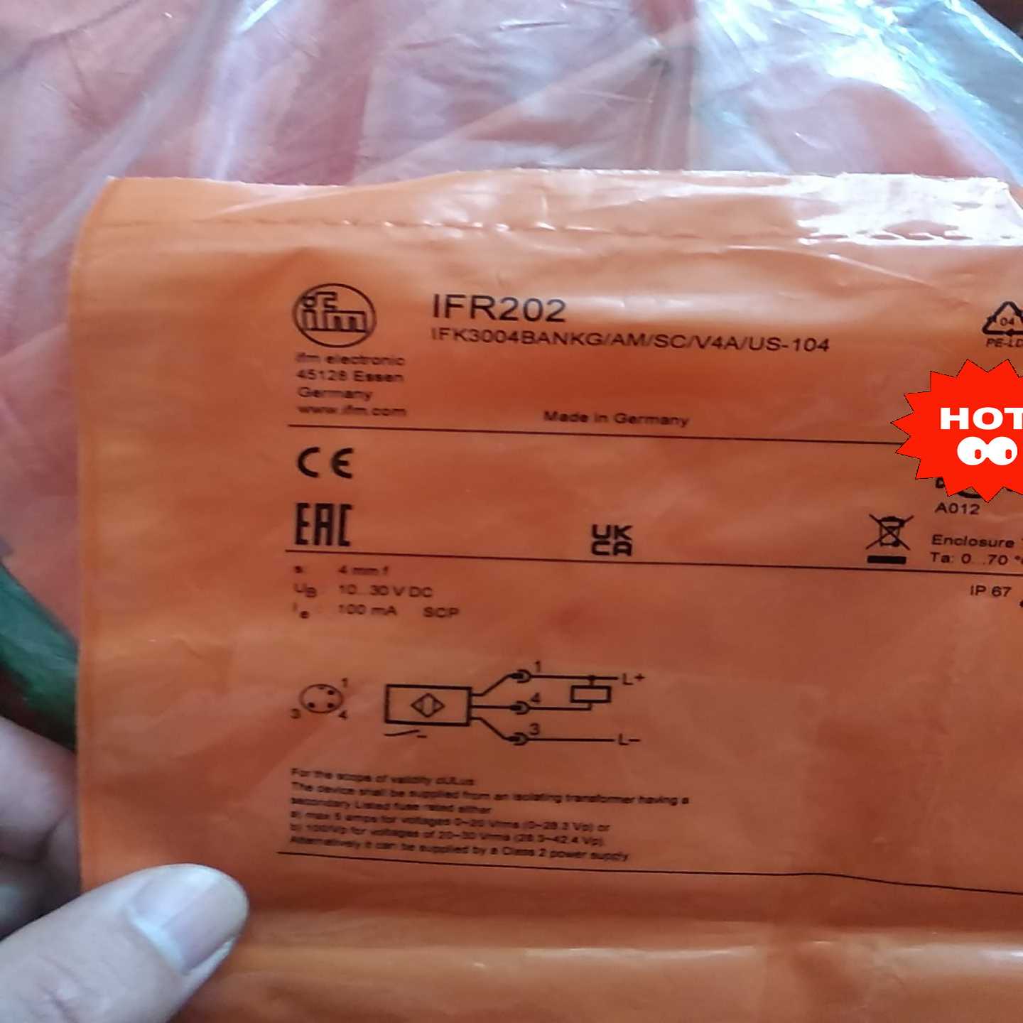 易福门感应器 IFM IFR200     IFR2~询价