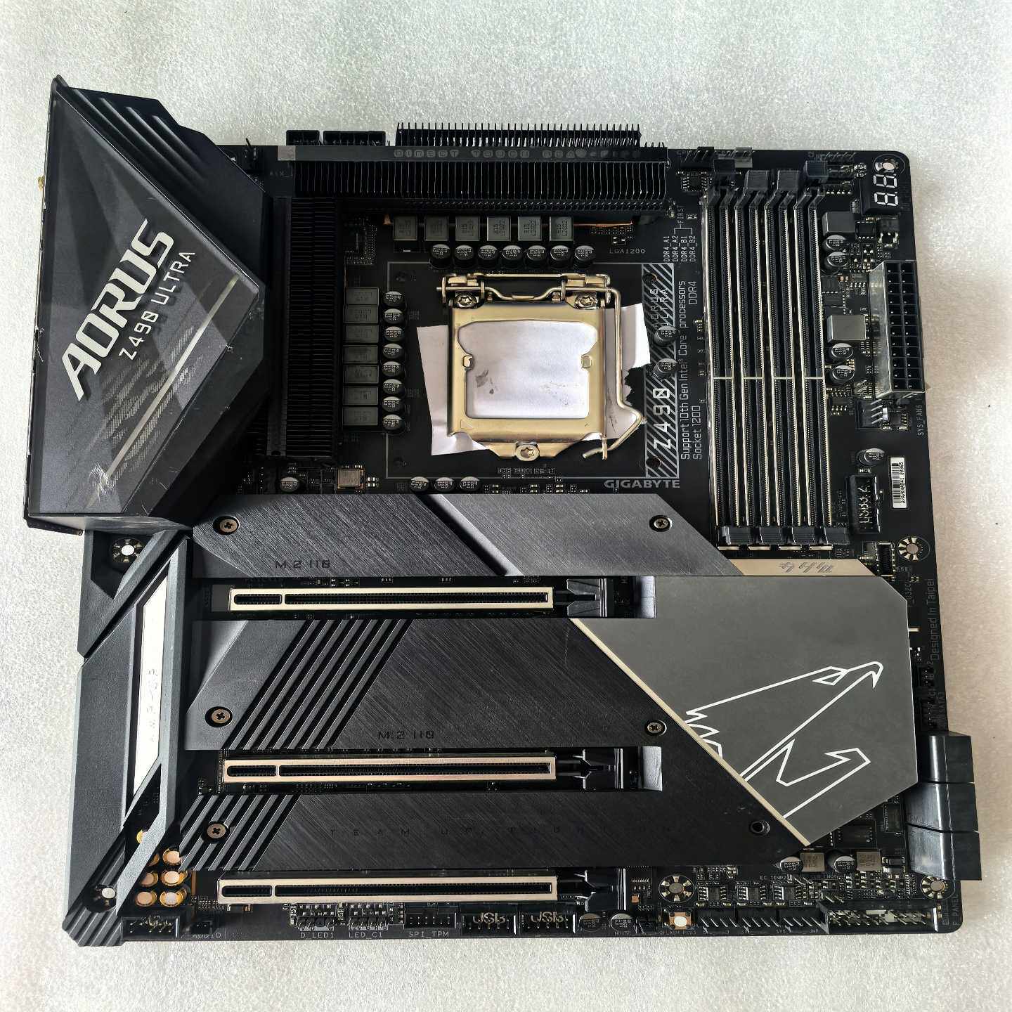 拆机技嘉Z490AORUSULTRA豪华大板，--议价商品