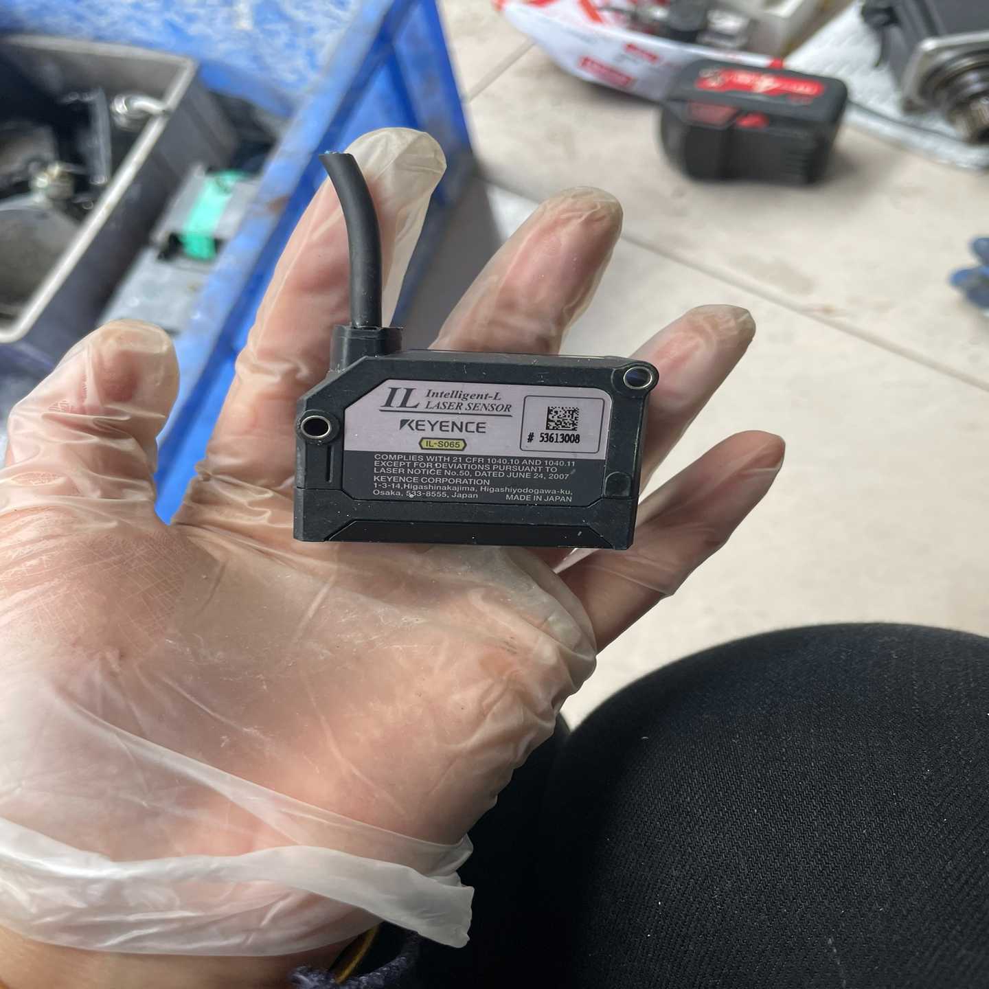 KEYENCE基恩士传感器，IL-S065，货，被剪线了~询价