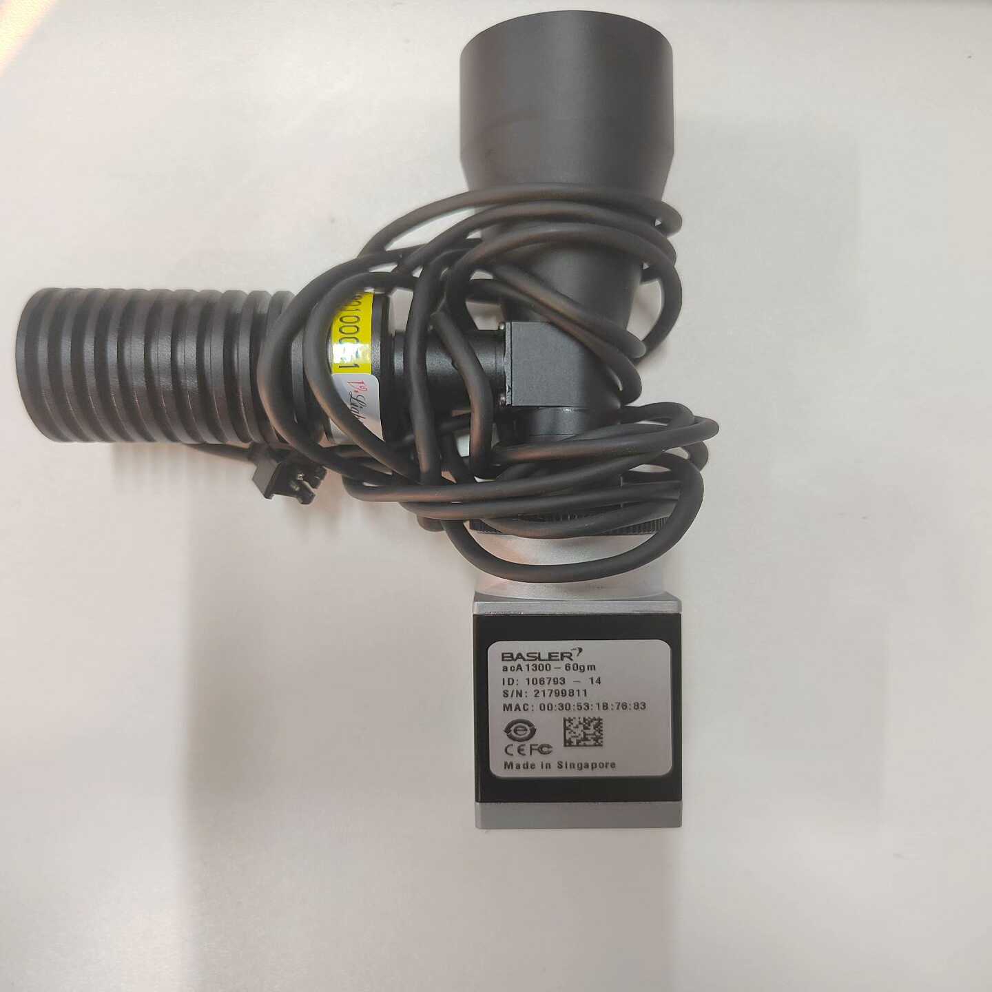 巴斯勒acA1300-60gm工业相机,黑白,每秒60帧图像--议价商品