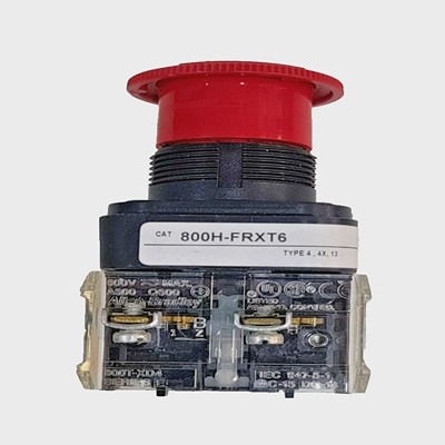 **ALLENBRADLEY800H-FRXT6F红色扭转释放紧急停止按钮