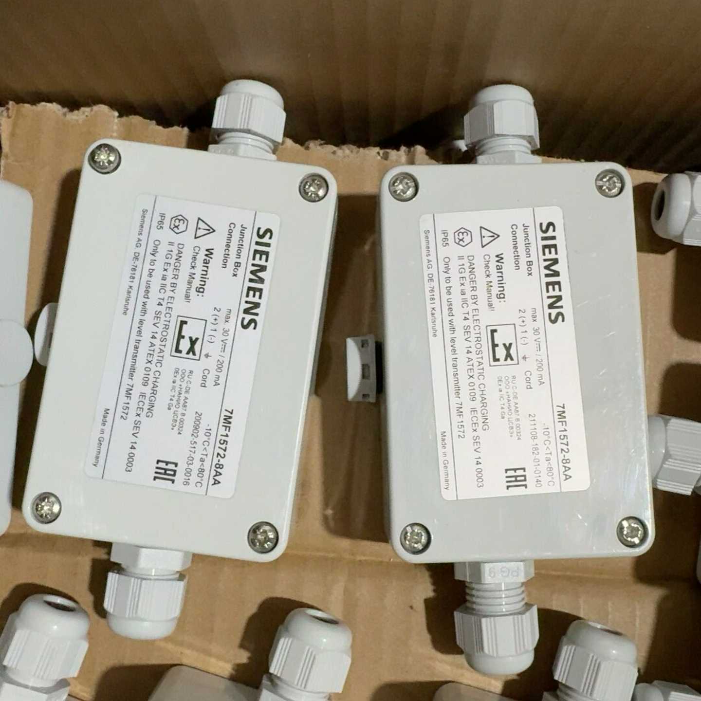 7MF1572-8AA全新原装西门子投入式液位仪接线盒，无包