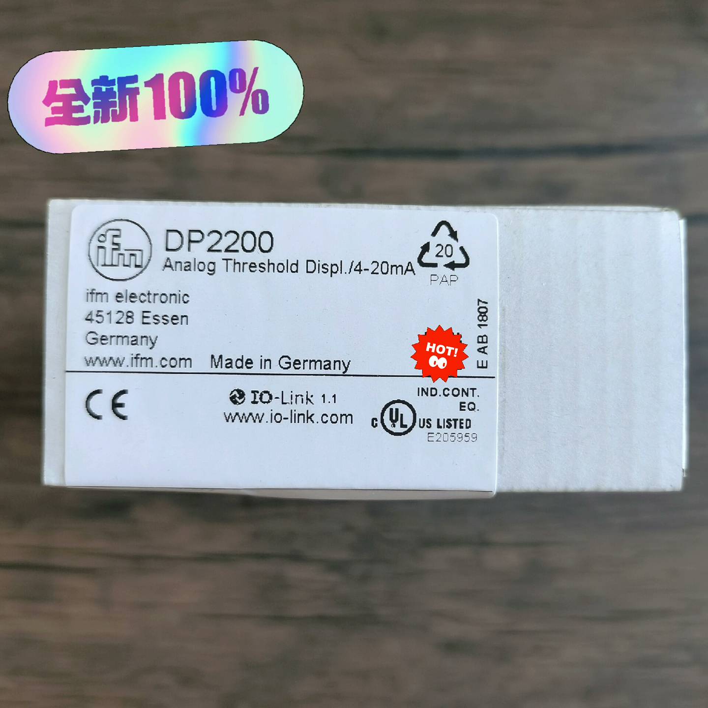 全新原装正品IFM易福门DP2200传感器实物拍摄,数{议价}