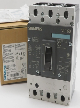 SIEMENSVL160Leistungsschalter3VL2710-2DK33-0AA0CircuitB