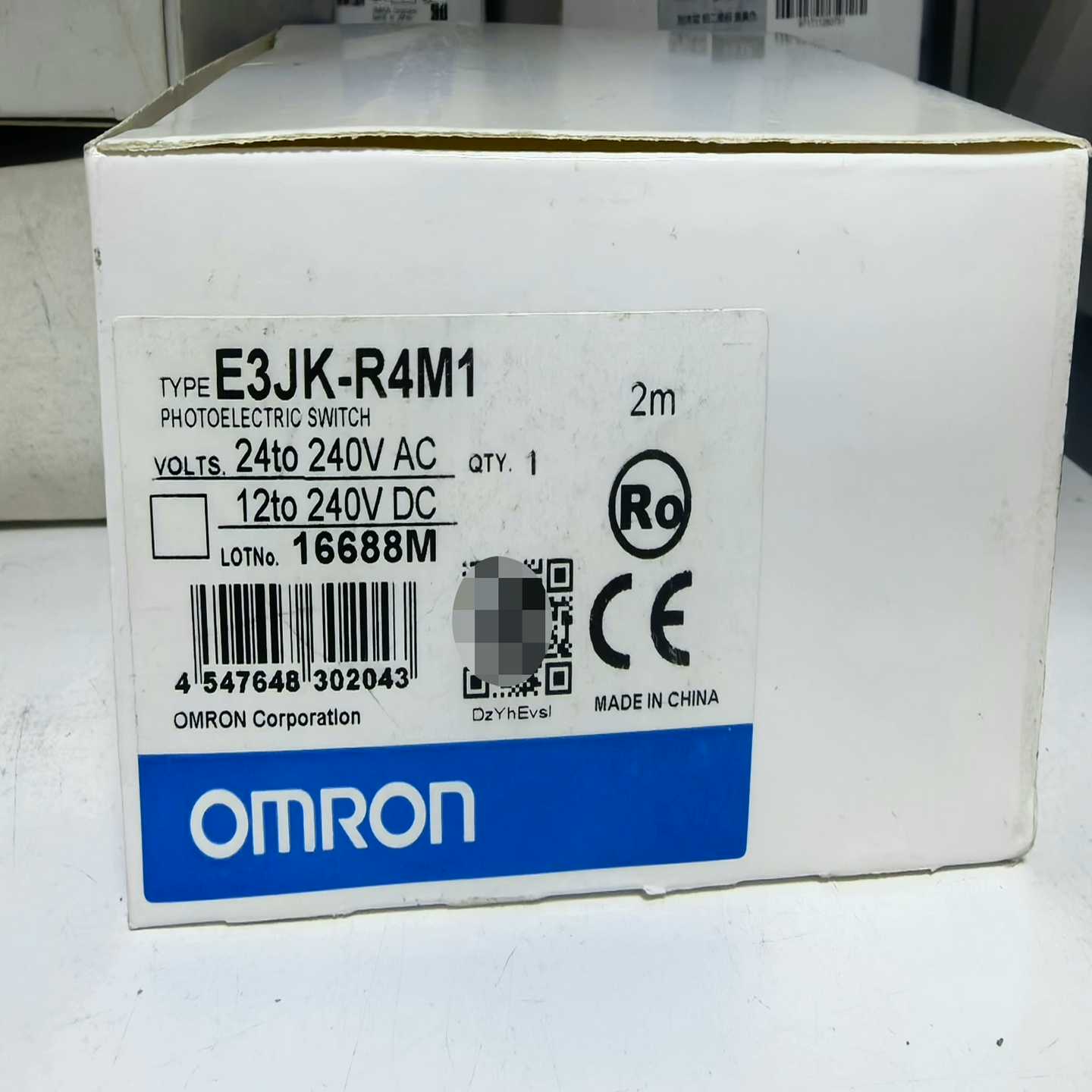 E3JK-R4M1欧姆龙光电开关全新原装数量1只实
