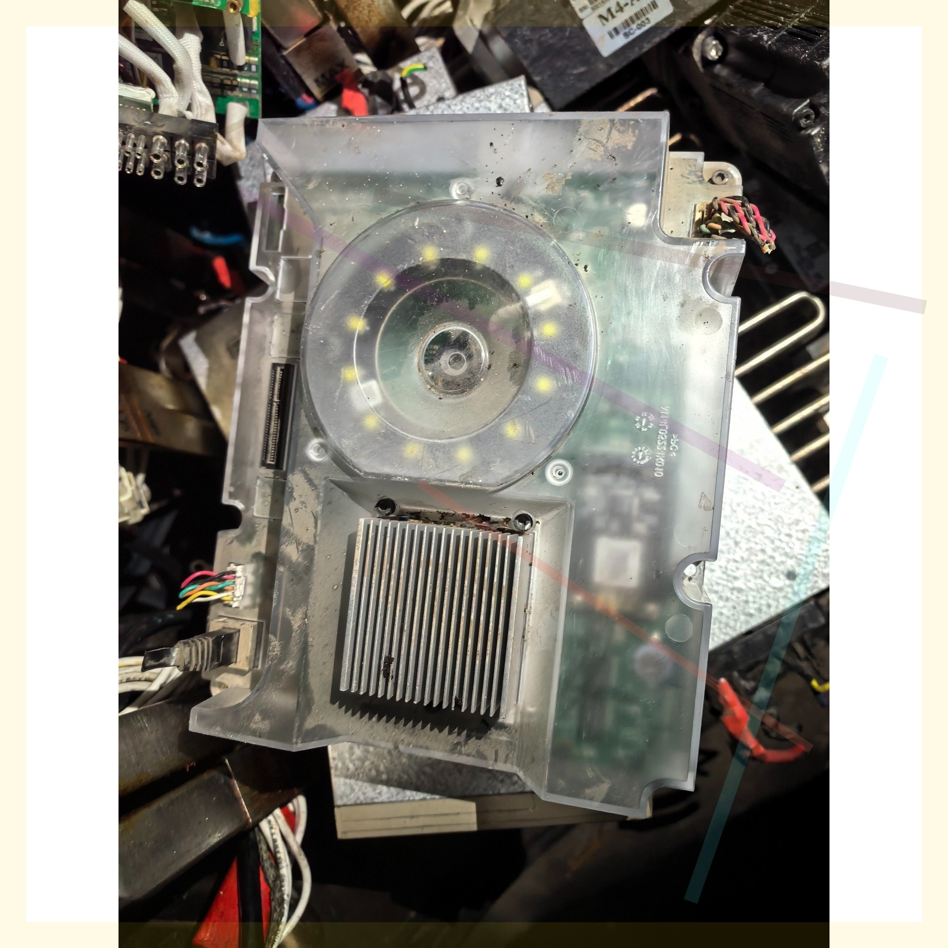 售前询价载货机器人控制器拆机件成色如图RK3399芯片带LE