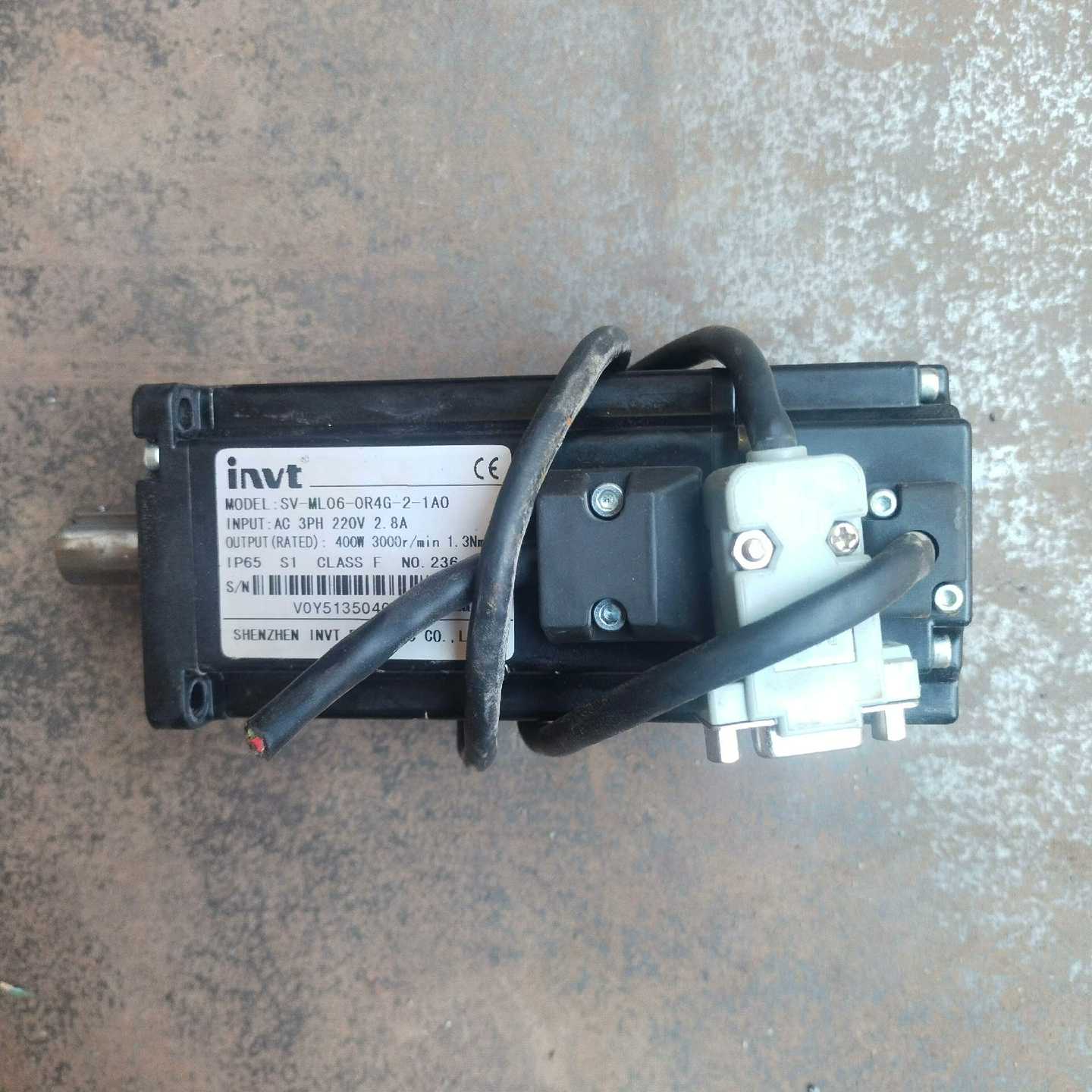 询价英威腾伺服电机,型号SV-ML06-OR4G-2-1AO