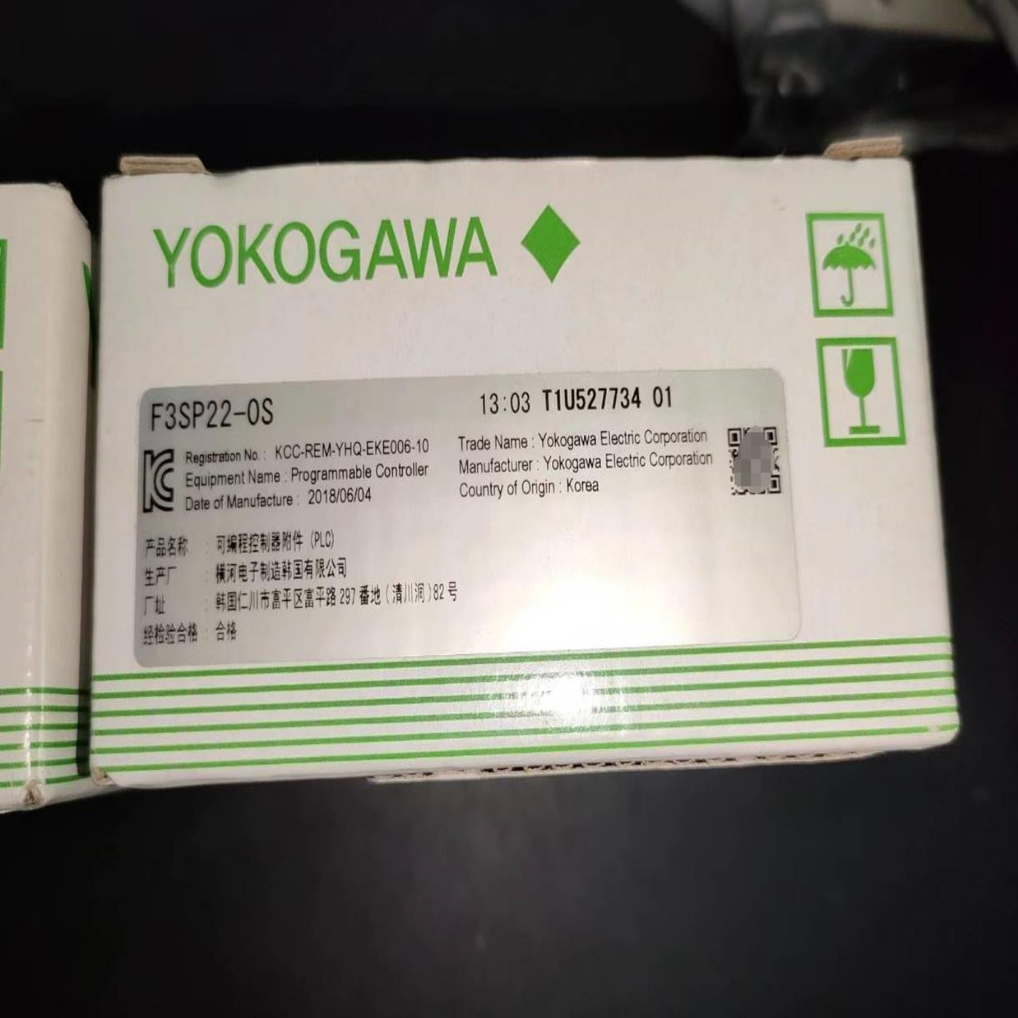 配件横河F3SP66-4S F3RZ91-0FZ02 F3LC12-1F F3CU04-0S1S议价