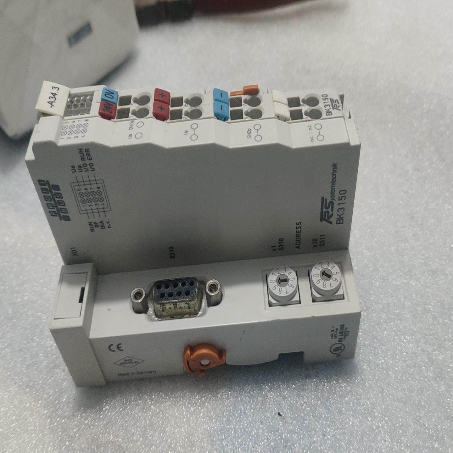 倍福原装BK3150，PROFIBUS通讯模块，轻微使用痕迹--议价商品
