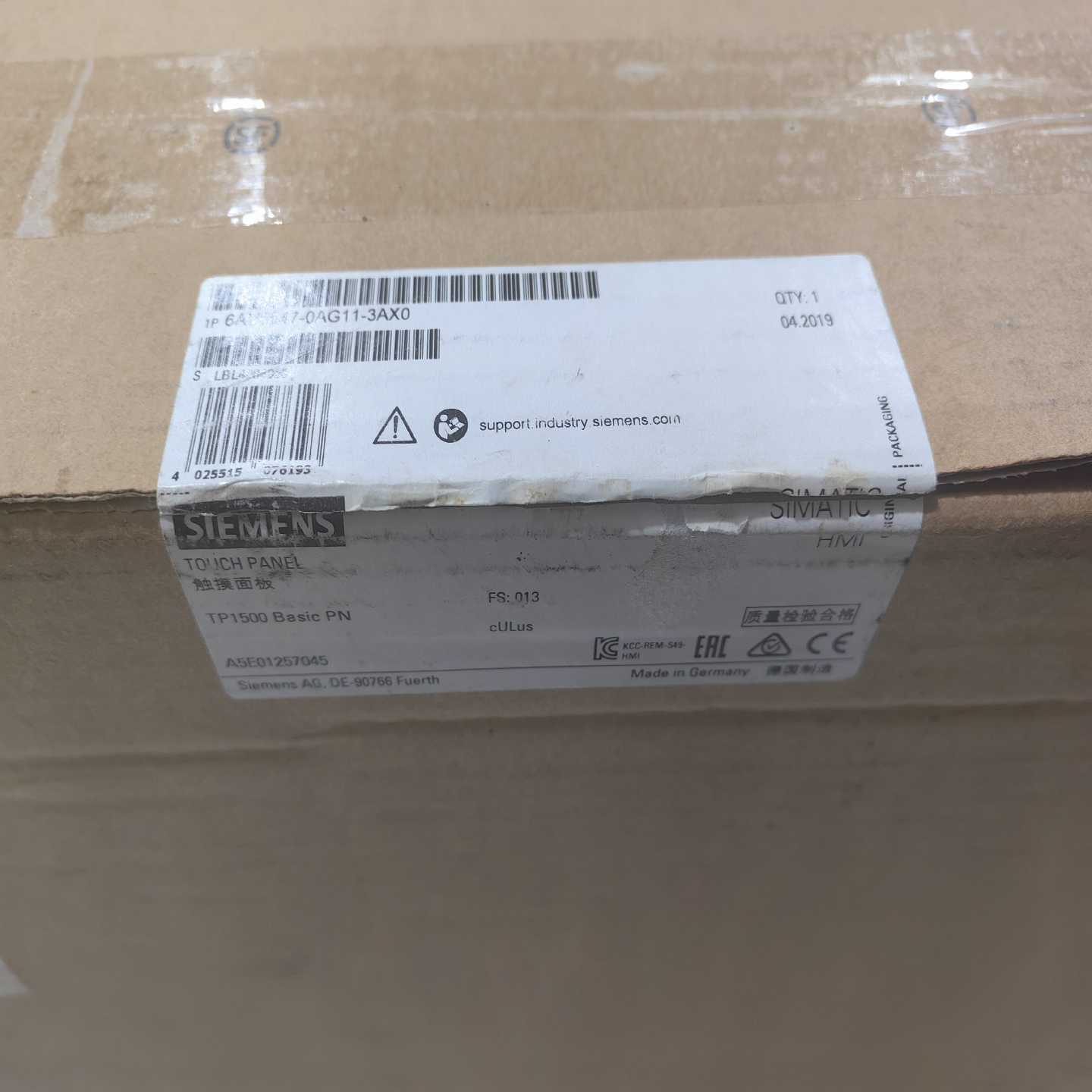 6AV6647-0AG11-3AX0触摸屏询价