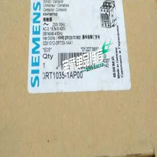询价低压接触器3RT1035 1AP00库存货