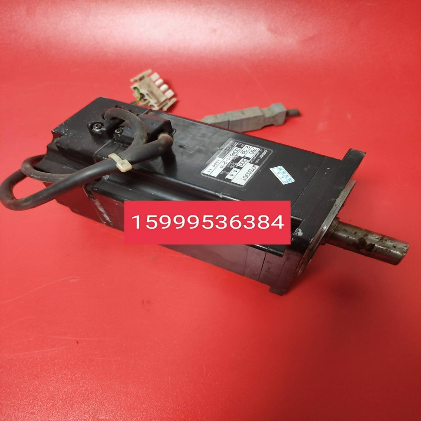 议价-R88M-W75030T欧姆龙750W绝对值电机现货包好有售后议价出售