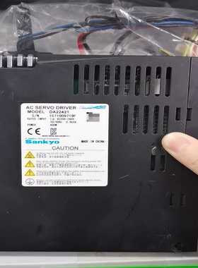 三协Sankyo伺服驱动器DA22421，400W大功率，拆询价