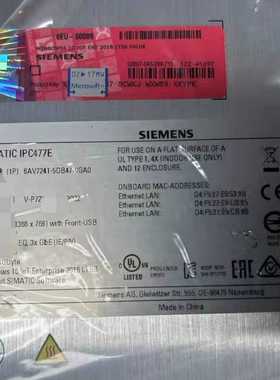 6AV7241-5DB47-0GA0，成色漂亮功能完好议价出--议价商品