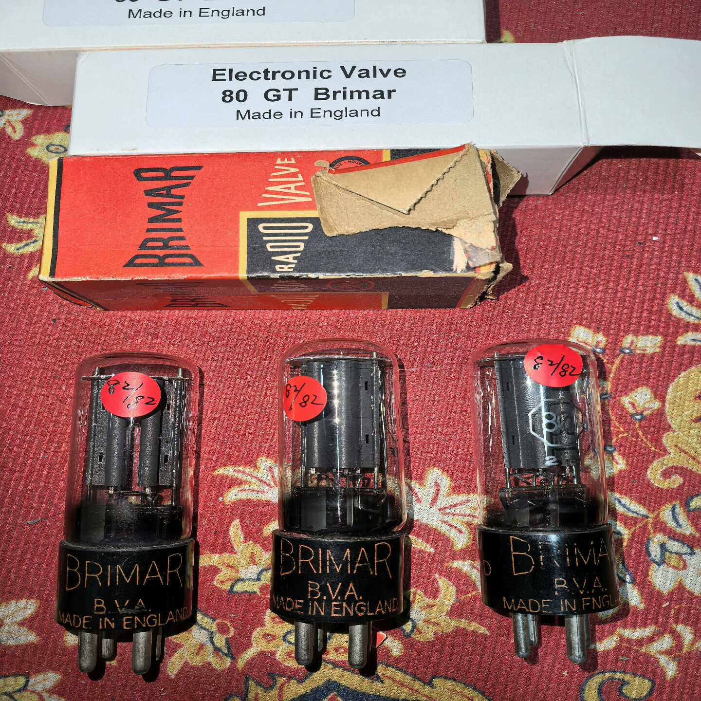 原包装英国BRIMAR整流管80询价