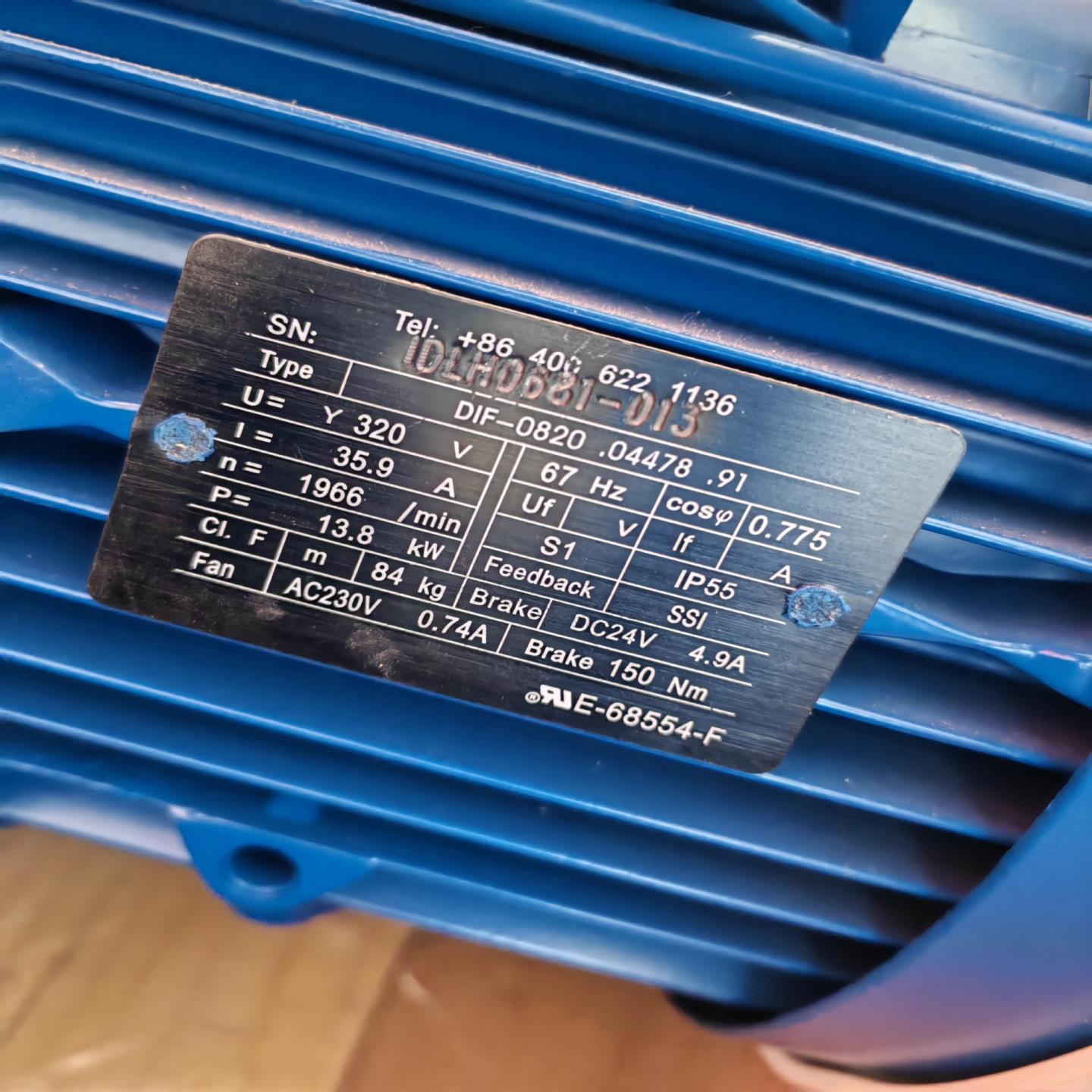 售前询价售前询价SSB变桨电机DIF-0820-0447891-议价