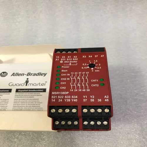 (工仔机械）Allen-Bradley安全继电器AB MSR138DP