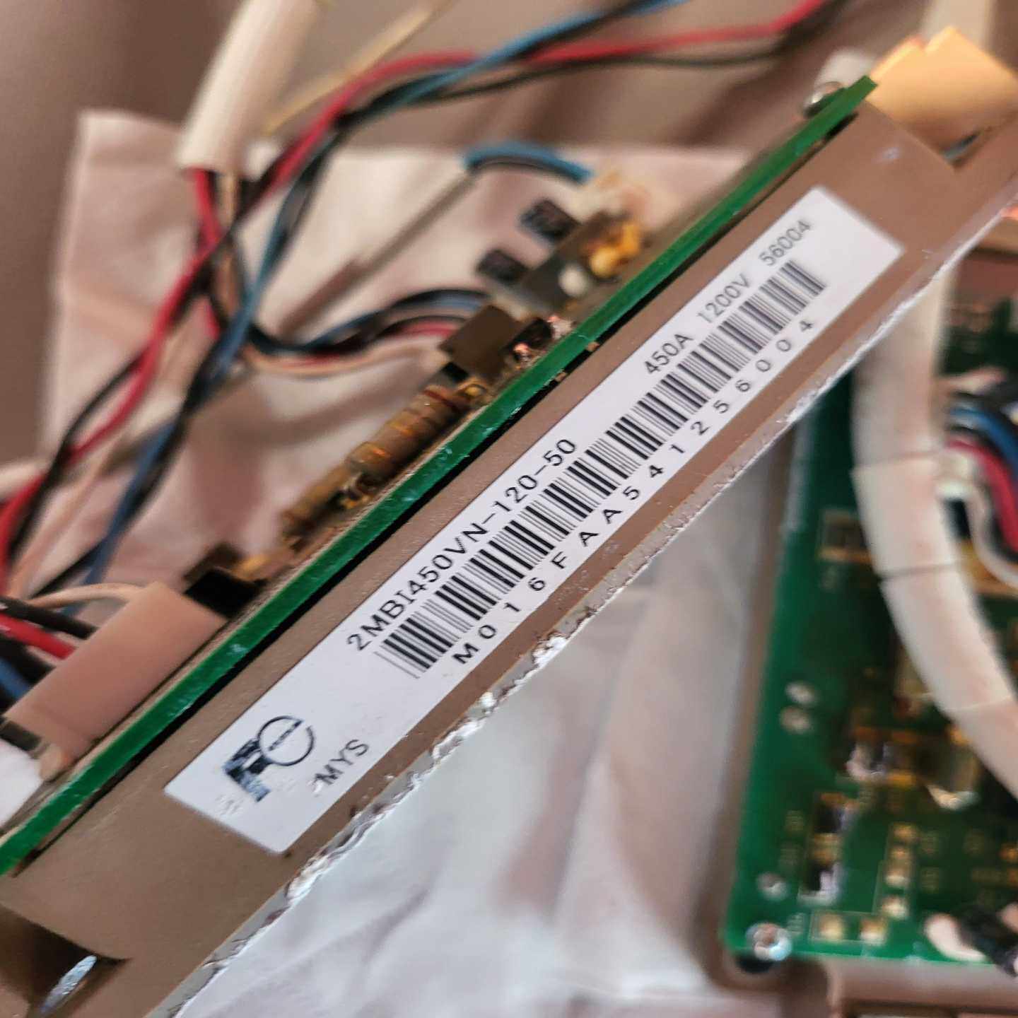 模块2MBI450VN-120-50，450A1200