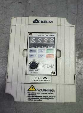 台达变频器0.75KWVFD007M21A，已上询价