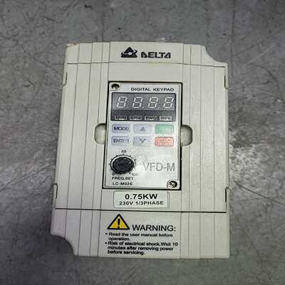 台达变频器0.75KWVFD007M21A，已上询价